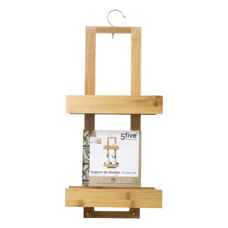 5five Hanging Bamboo Shower Caddy Wayfair.co.uk